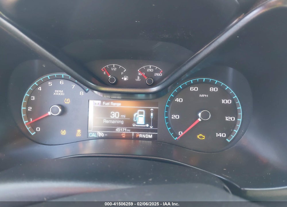 2016 CHEVROLET COLORADO VIN: 1GCGTCE30G1130035