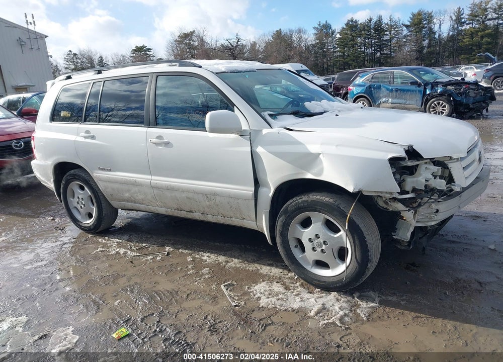 2007 TOYOTA HIGHLANDER LIMITED V6 VIN: JTEEP21A970204838