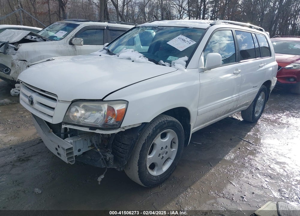 2007 TOYOTA HIGHLANDER LIMITED V6 VIN: JTEEP21A970204838