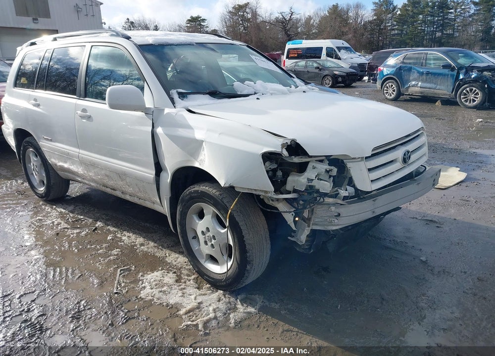 2007 TOYOTA HIGHLANDER LIMITED V6 VIN: JTEEP21A970204838