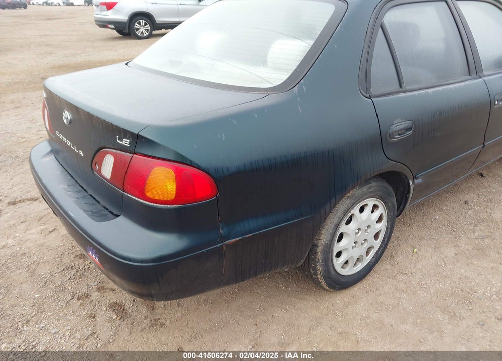 1999 TOYOTA COROLLA LE VIN: 2T1BR18E1XC178522