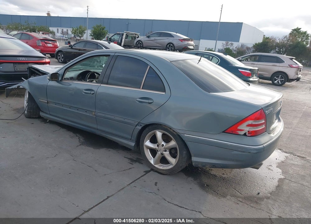 2006 MERCEDES-BENZ C 230 VIN: WDBRF52H26A899855