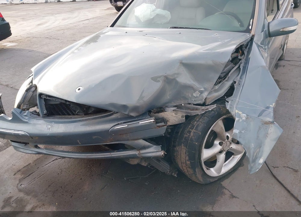 2006 MERCEDES-BENZ C 230 VIN: WDBRF52H26A899855