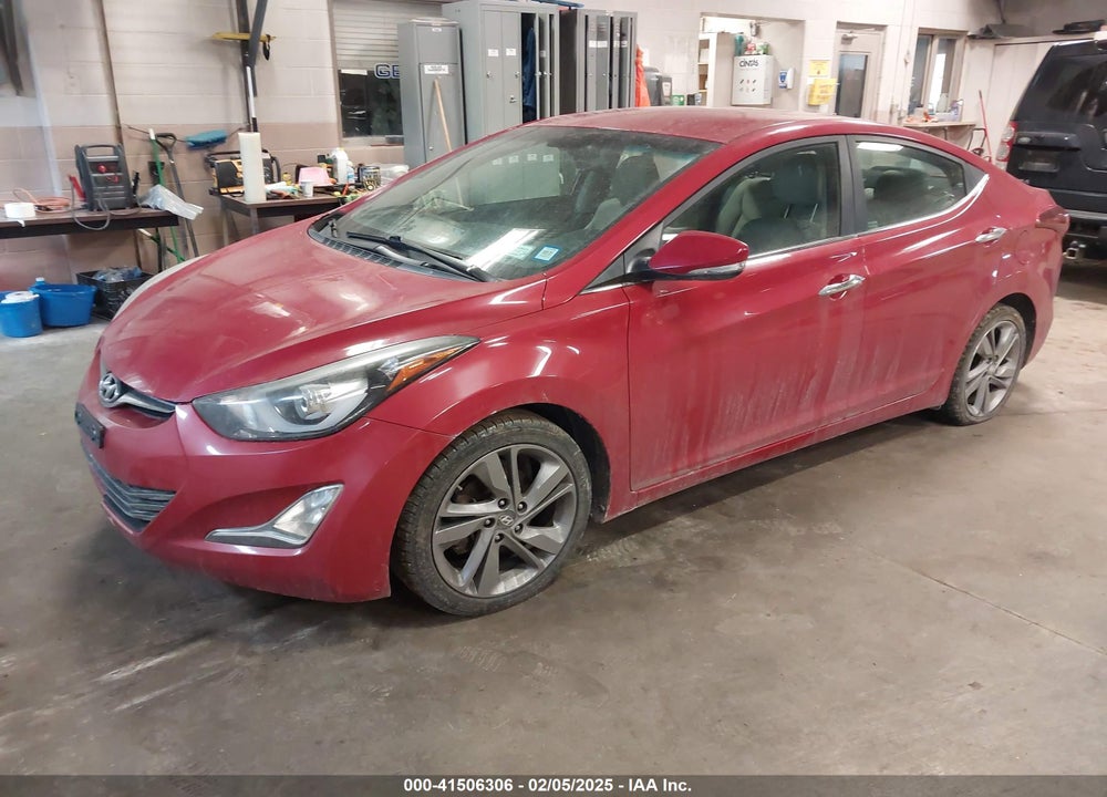 2015 HYUNDAI ELANTRA VIN: KMHDH4AE4FU254271