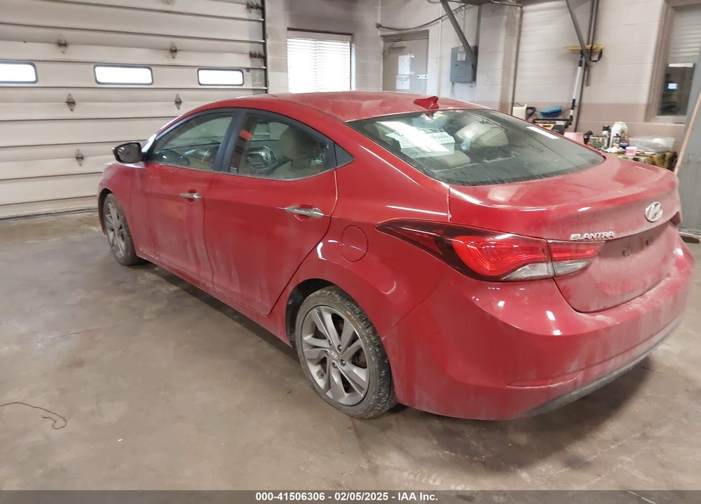 2015 HYUNDAI ELANTRA VIN: KMHDH4AE4FU254271
