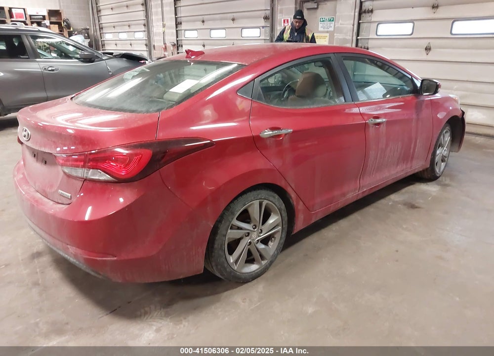 2015 HYUNDAI ELANTRA VIN: KMHDH4AE4FU254271
