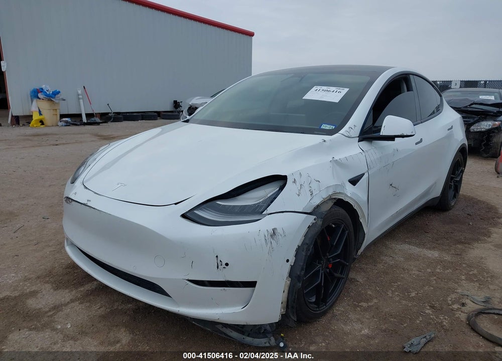 2020 TESLA MODEL Y LONG RANGE DUAL MOTOR ALL-WHEEL DRIVE/PERFORMANCE DUAL MOTOR ALL-WHEEL DRIVE VIN: 5YJYGDEF6LF038504