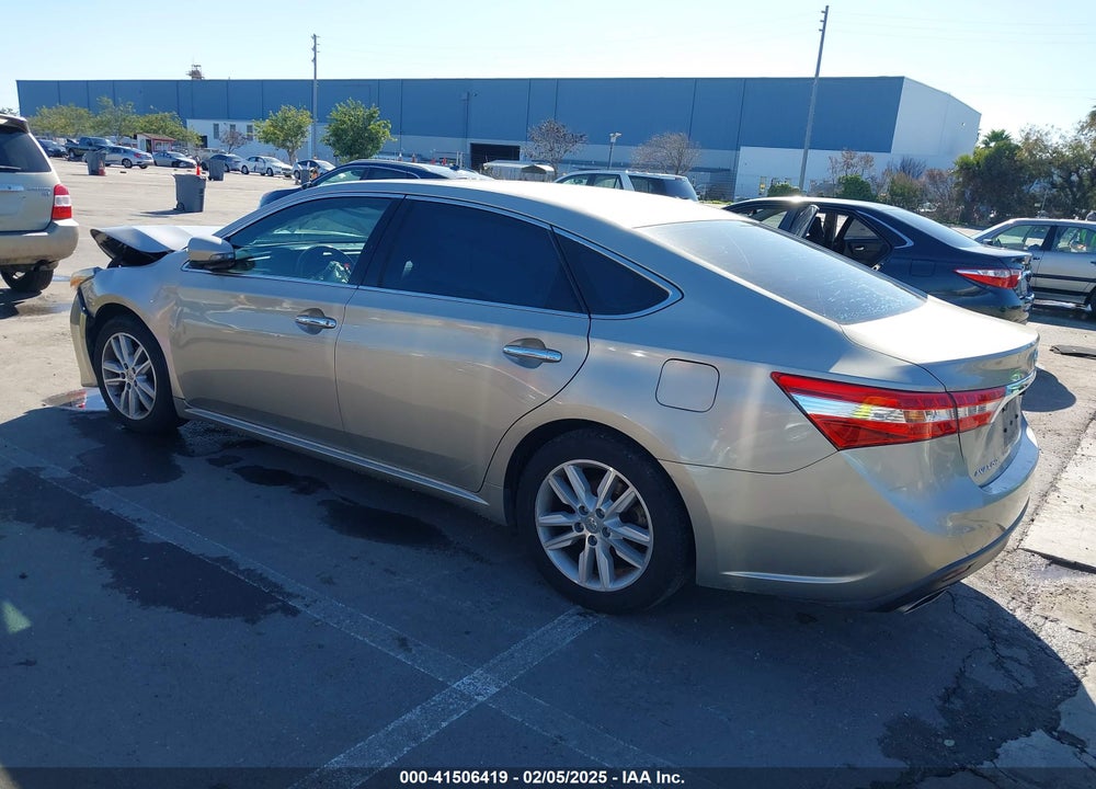 2013 TOYOTA AVALON XLE PREMIUM VIN: 4T1BK1EB0DU056825