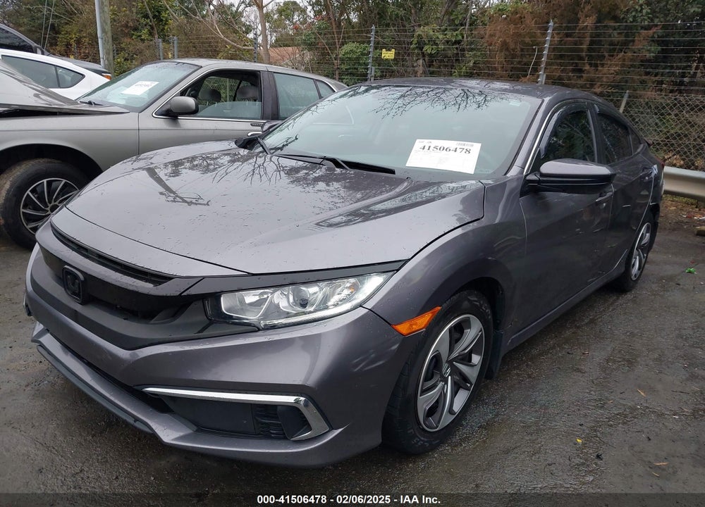 2019 HONDA CIVIC VIN: 19XFC2F60KE027475