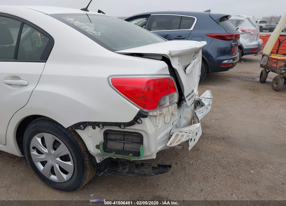 2016 SUBARU IMPREZA VIN: JF1GJAA67GH002009