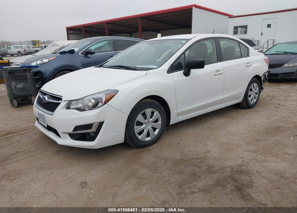 2016 SUBARU IMPREZA VIN: JF1GJAA67GH002009
