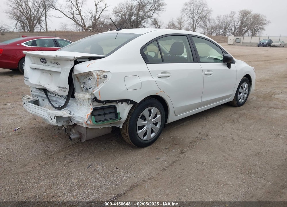 2016 SUBARU IMPREZA VIN: JF1GJAA67GH002009