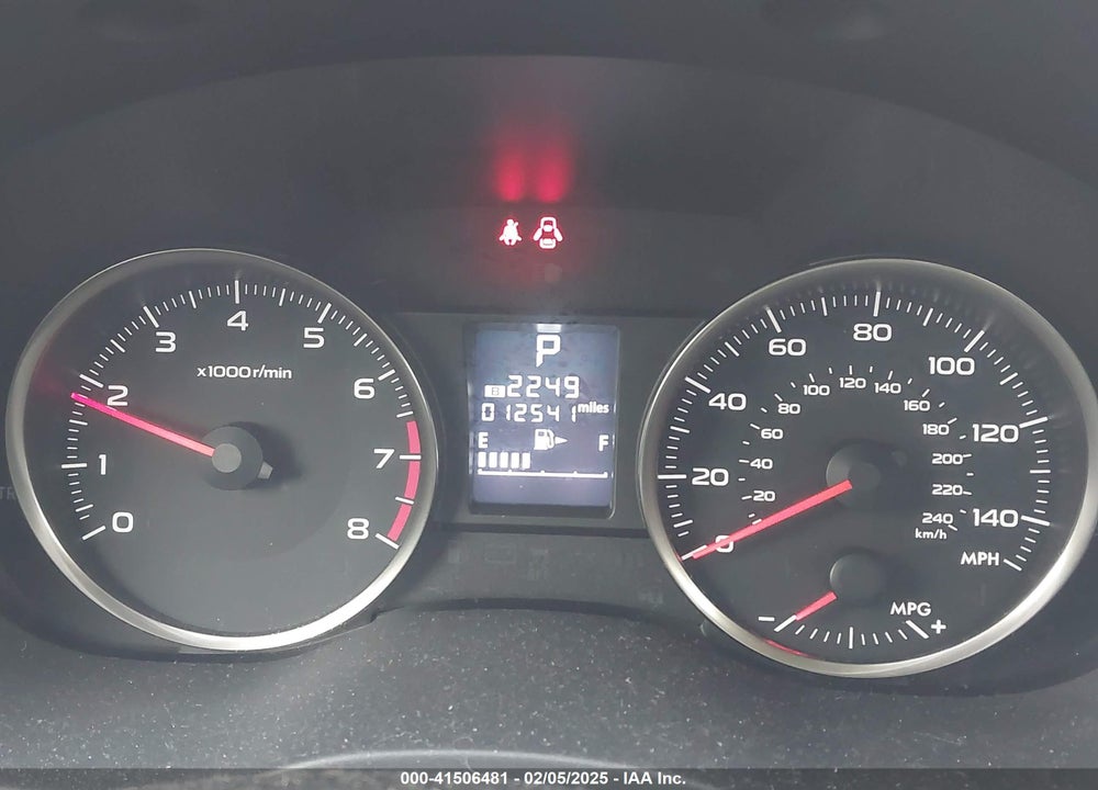 2016 SUBARU IMPREZA VIN: JF1GJAA67GH002009
