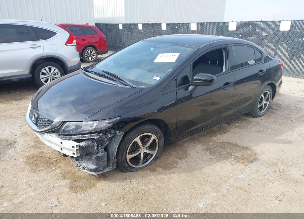 2015 HONDA CIVIC VIN: 19XFB2F72FE268813