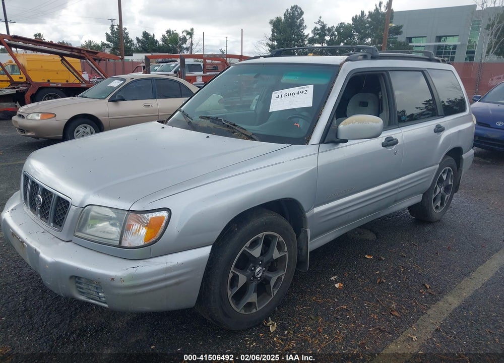 2002 SUBARU FORESTER S VIN: JF1SF65622H713337