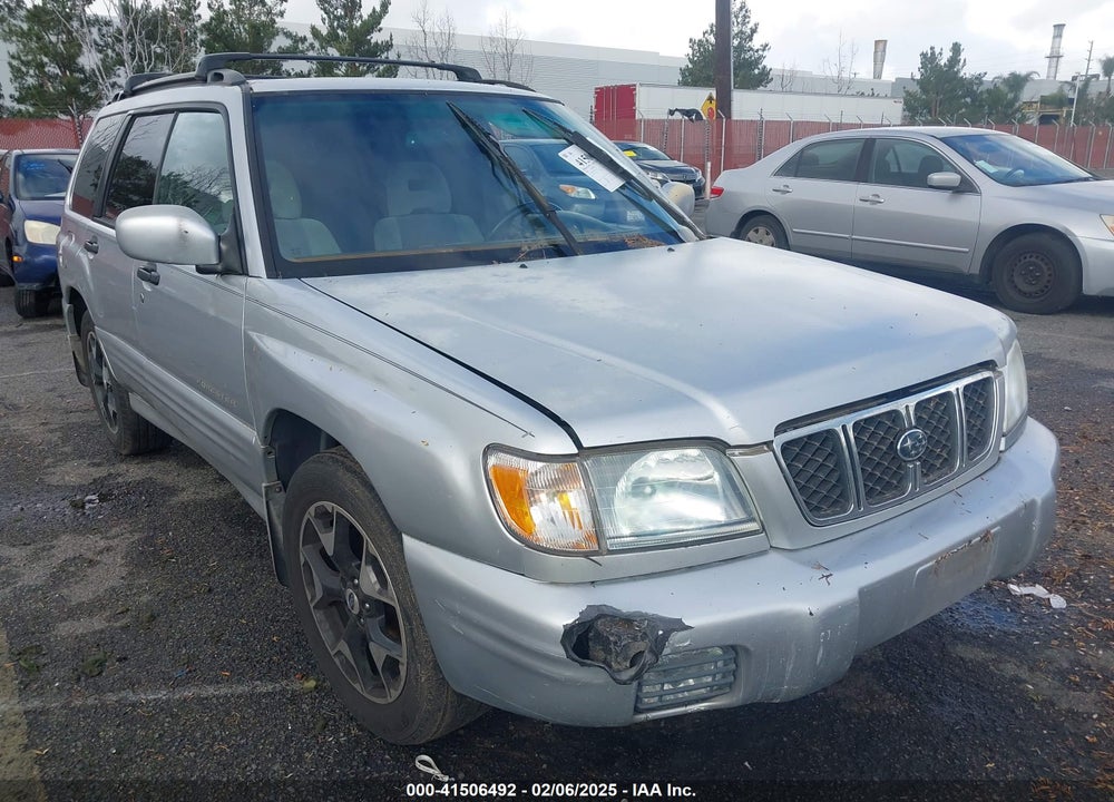 2002 SUBARU FORESTER S VIN: JF1SF65622H713337