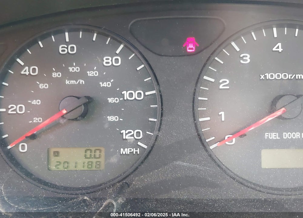 2002 SUBARU FORESTER S VIN: JF1SF65622H713337