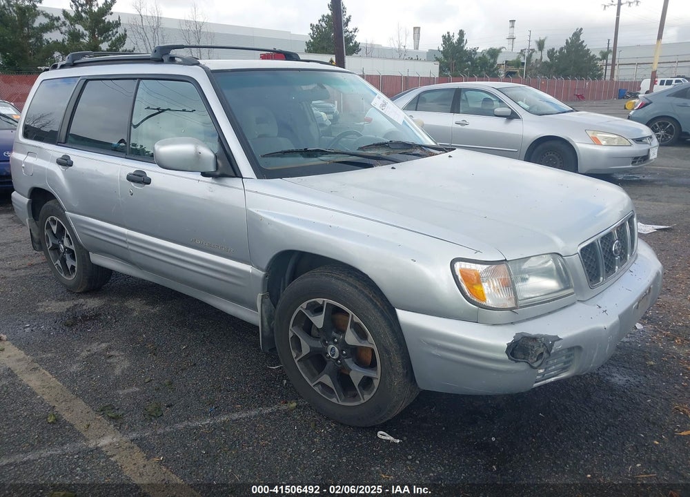 2002 SUBARU FORESTER S VIN: JF1SF65622H713337