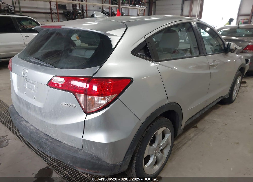 2016 HONDA HR-V VIN: 3CZRU6H3XGM745370