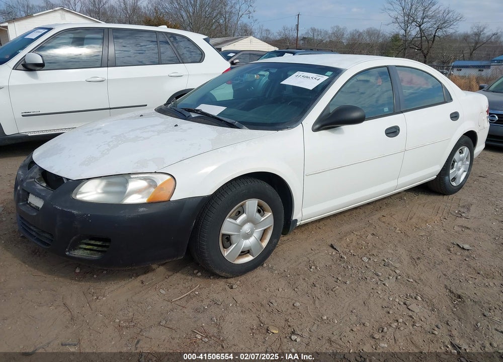 2004 DODGE STRATUS SE VIN: 1B3EL36RX4N395612