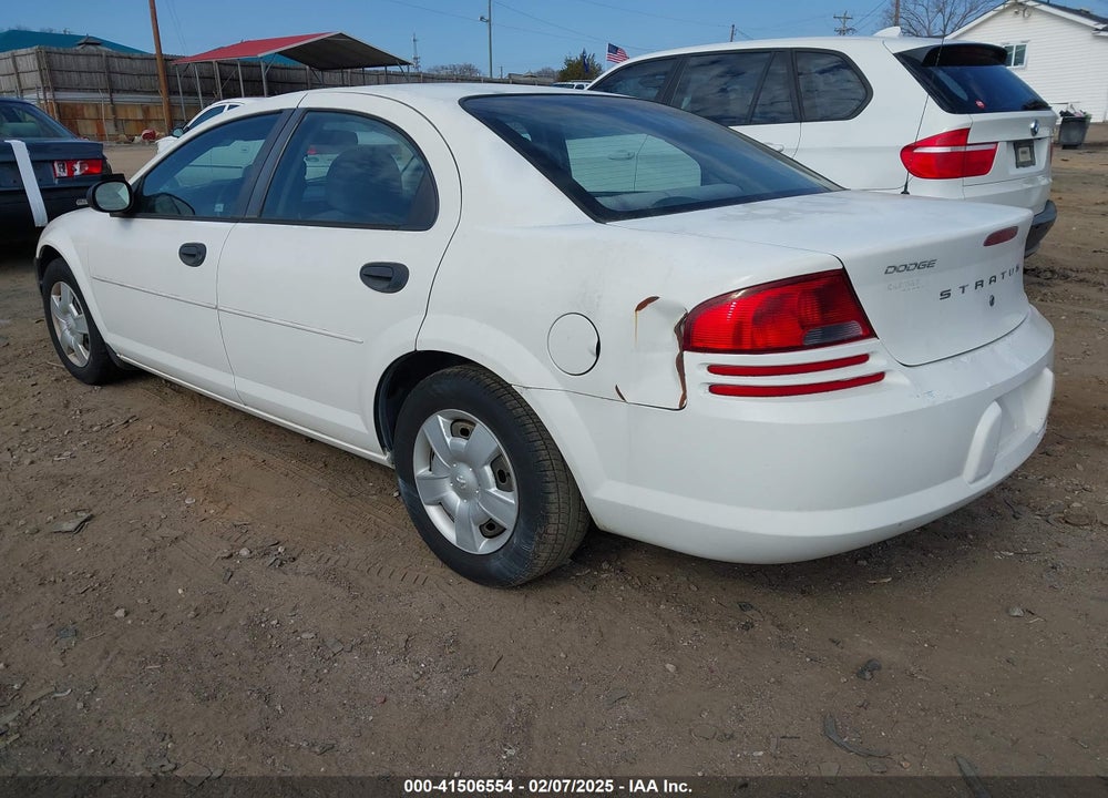 2004 DODGE STRATUS SE VIN: 1B3EL36RX4N395612