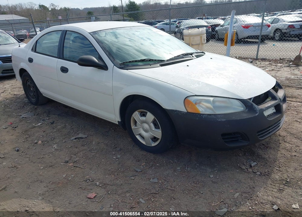 2004 DODGE STRATUS SE VIN: 1B3EL36RX4N395612