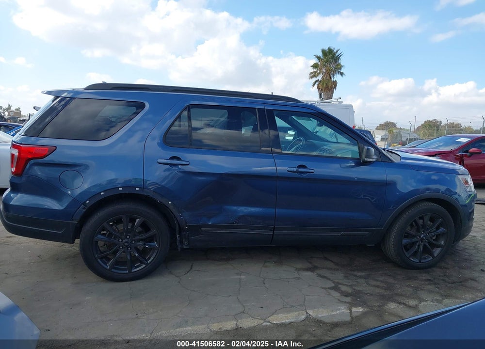 2018 FORD EXPLORER XLT VIN: 1FM5K7D86JGA55923