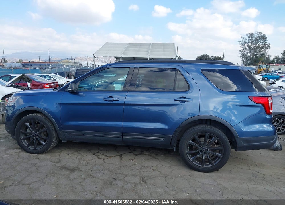 2018 FORD EXPLORER XLT VIN: 1FM5K7D86JGA55923