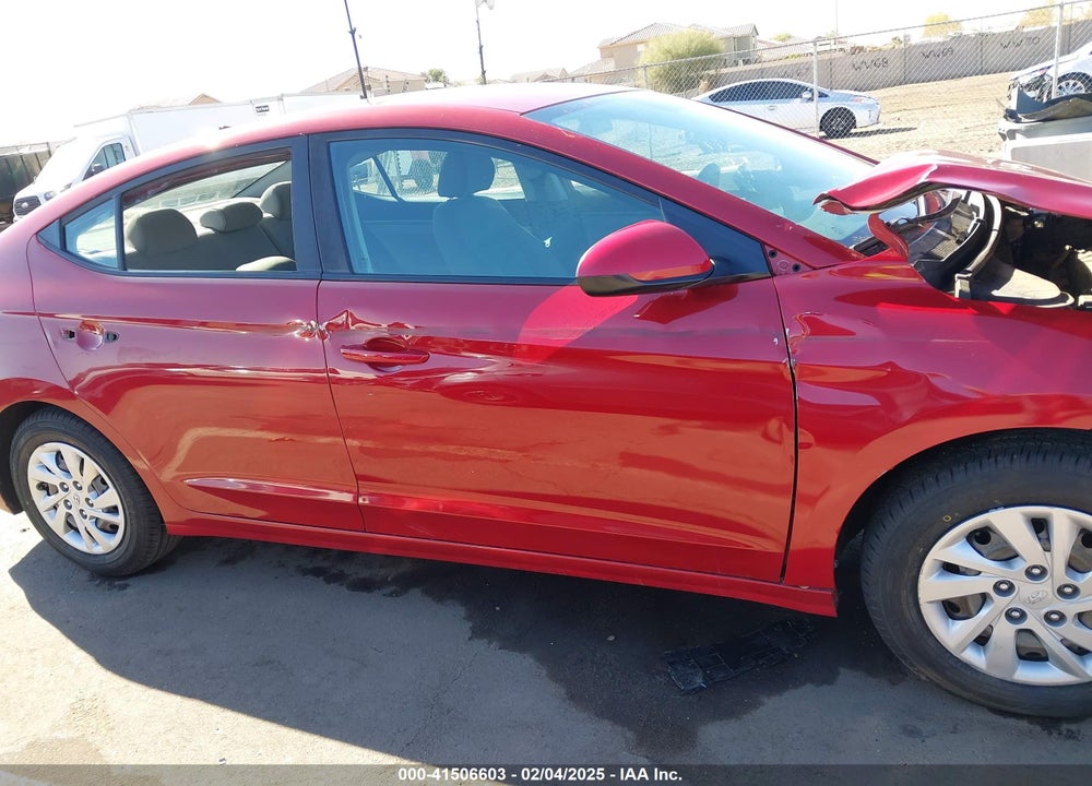 2017 HYUNDAI ELANTRA VIN: KMHD74LF1HU382852
