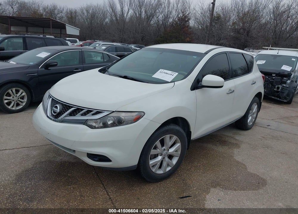 2014 NISSAN MURANO S VIN: JN8AZ1MU3EW404271