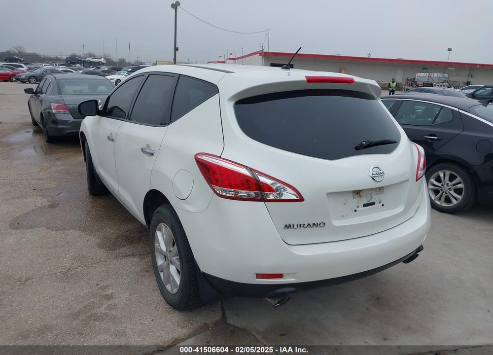 2014 NISSAN MURANO S VIN: JN8AZ1MU3EW404271