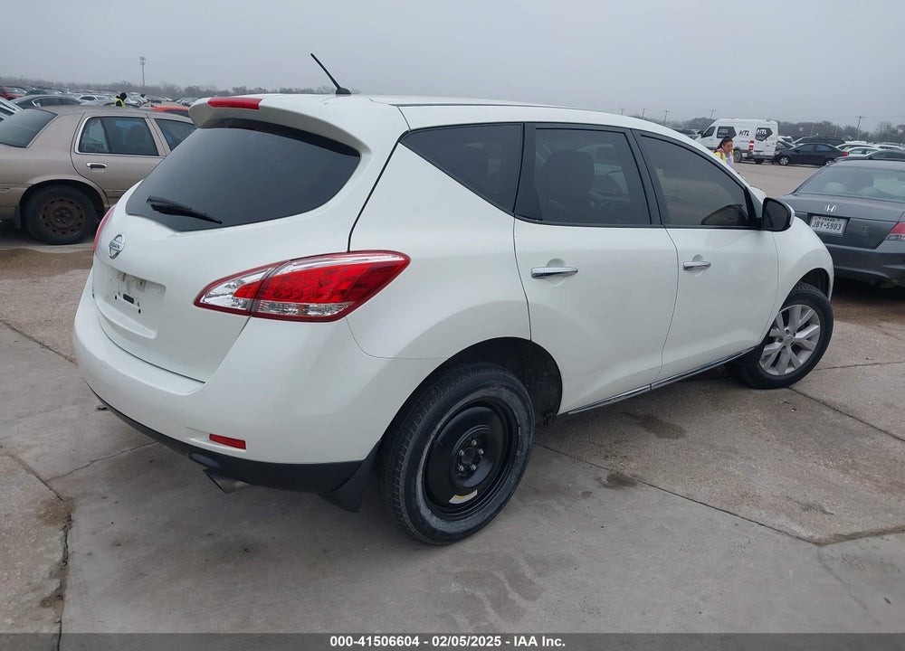 2014 NISSAN MURANO S VIN: JN8AZ1MU3EW404271