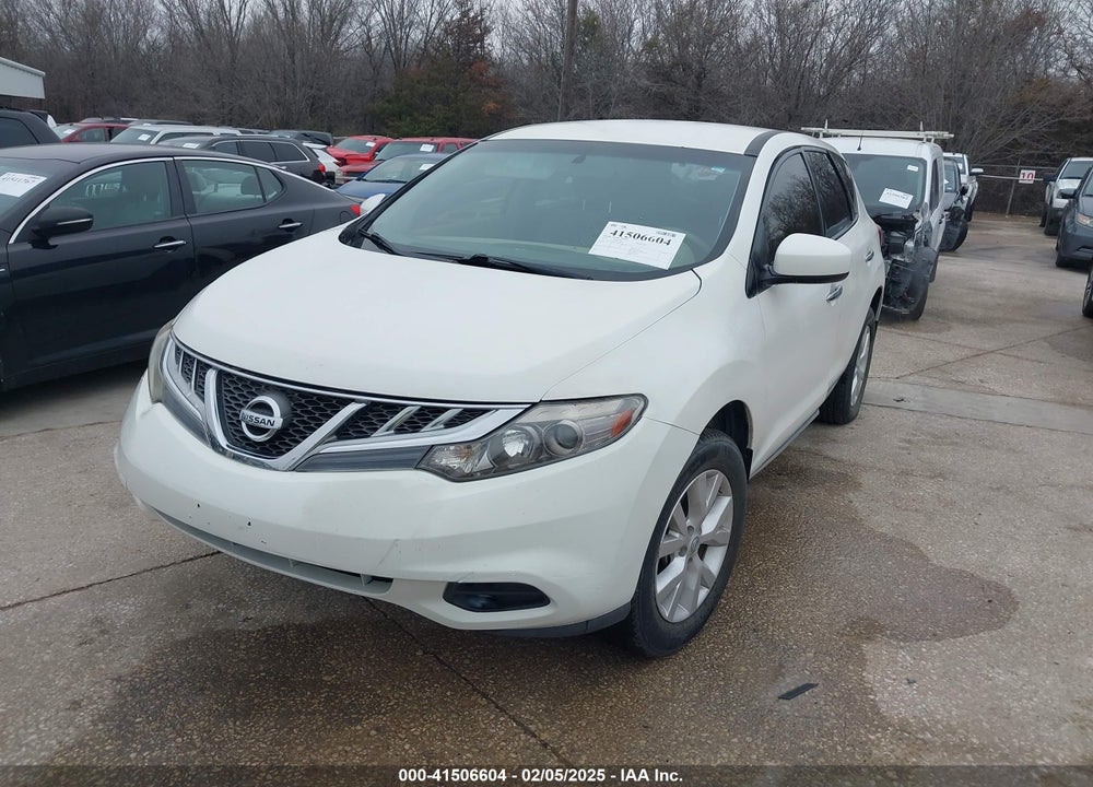 2014 NISSAN MURANO S VIN: JN8AZ1MU3EW404271