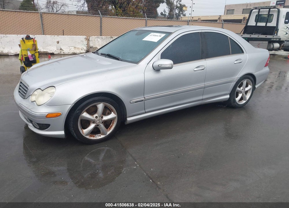 2005 MERCEDES-BENZ C 230 KOMPRESSOR SPORT VIN: WDBRF40J55A769566