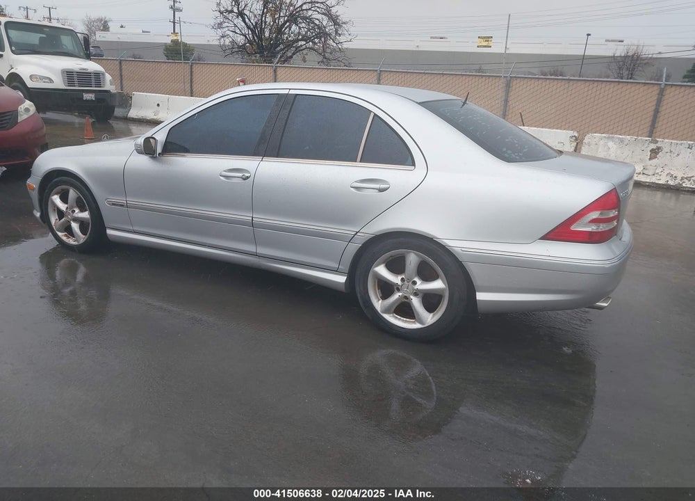 2005 MERCEDES-BENZ C 230 KOMPRESSOR SPORT VIN: WDBRF40J55A769566