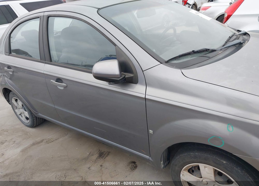 2009 CHEVROLET AVEO VIN: KL1TD56E99B629458