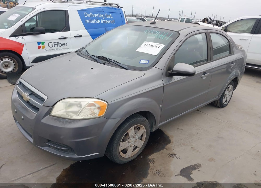 2009 CHEVROLET AVEO VIN: KL1TD56E99B629458