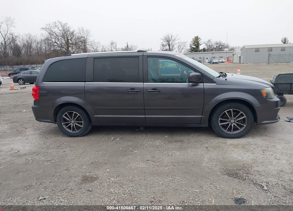 2017 DODGE GRAND CARAVAN SXT VIN: 2C4RDGCG2HR566918