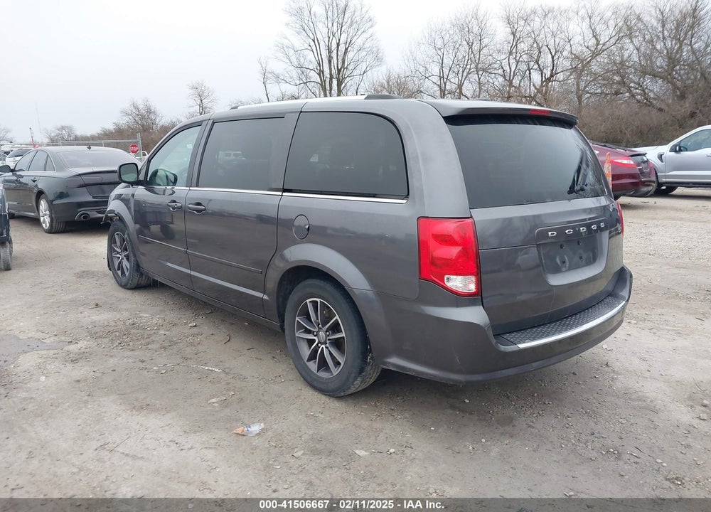 2017 DODGE GRAND CARAVAN SXT VIN: 2C4RDGCG2HR566918