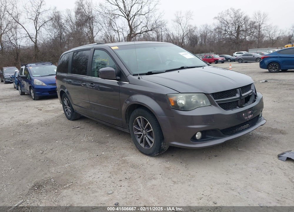 2017 DODGE GRAND CARAVAN SXT VIN: 2C4RDGCG2HR566918