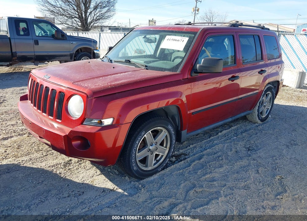 2007 JEEP PATRIOT SPORT VIN: 1J8FF28W27D393797