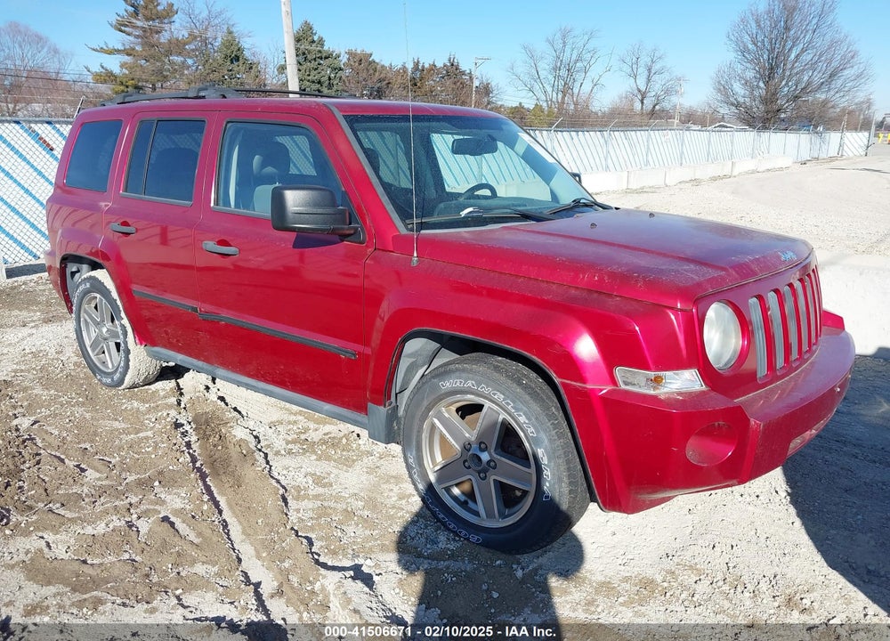 2007 JEEP PATRIOT SPORT VIN: 1J8FF28W27D393797