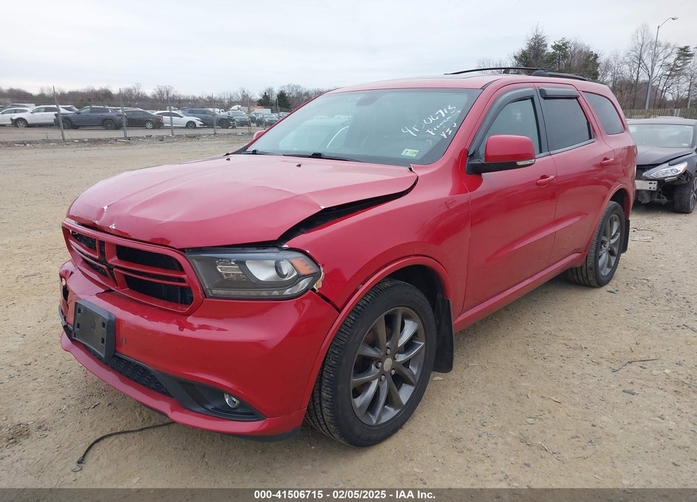 2014 DODGE DURANGO VIN: 1C4RDJDG7EC971589