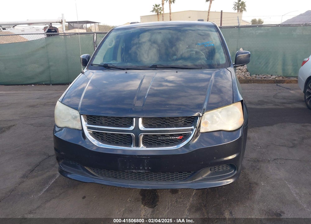 2014 DODGE GRAND CARAVAN VIN: 2C4RDGCG0ER252597
