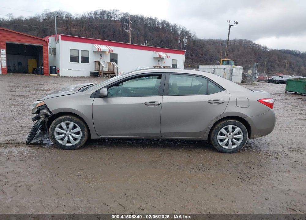 2016 TOYOTA COROLLA VIN: 2T1BURHE6GC696722