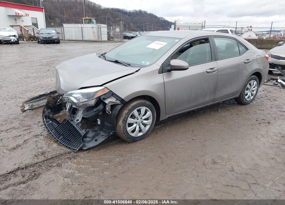 2016 TOYOTA COROLLA VIN: 2T1BURHE6GC696722