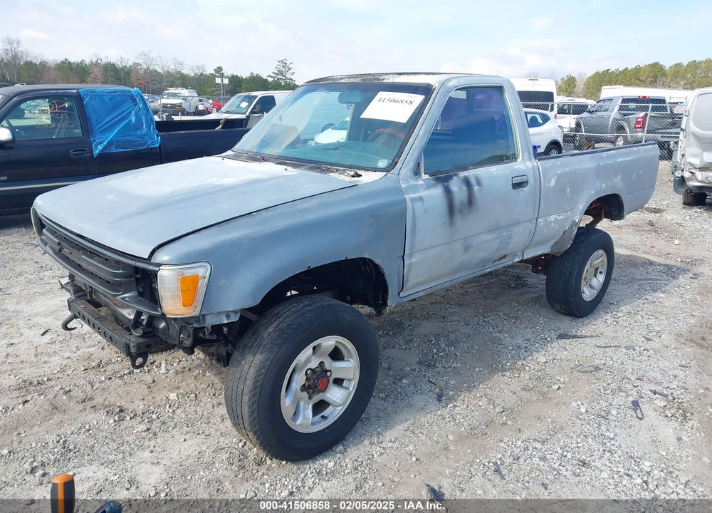 1991 TOYOTA PICKUP 1/2 TON SHT WHEELBASE DLX VIN: JT4VN01D8M2012108