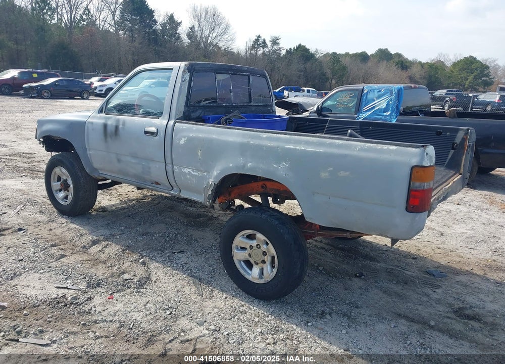 1991 TOYOTA PICKUP 1/2 TON SHT WHEELBASE DLX VIN: JT4VN01D8M2012108