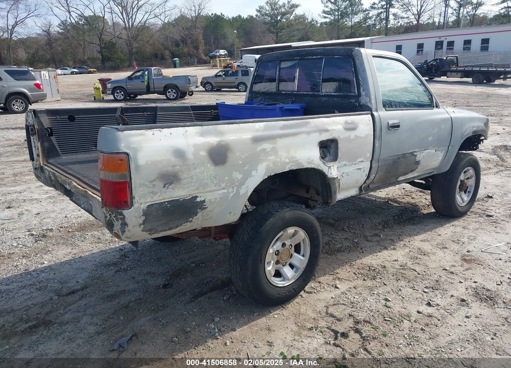 1991 TOYOTA PICKUP 1/2 TON SHT WHEELBASE DLX VIN: JT4VN01D8M2012108