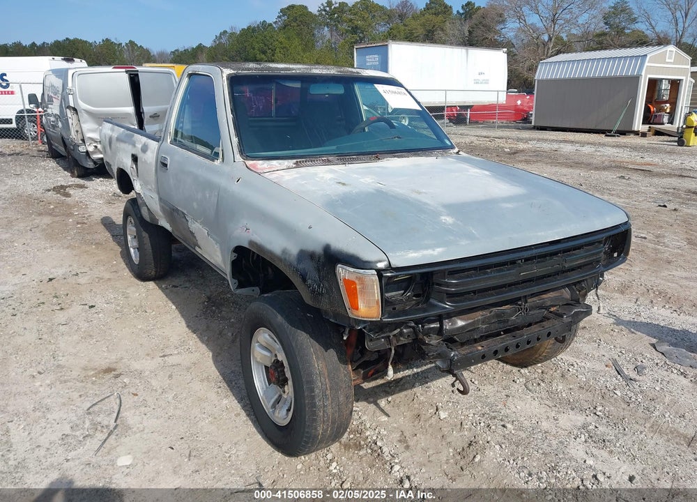 1991 TOYOTA PICKUP 1/2 TON SHT WHEELBASE DLX VIN: JT4VN01D8M2012108